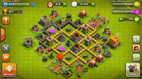 Clash Of Clans Town Hall Level 5 Base Defense