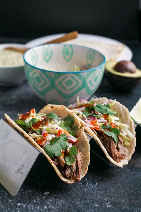 Dutch Oven Pulled Pork Tacos with Creamy Salsa Verde