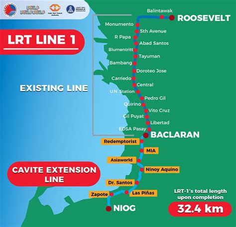 Cavite Lrt Extension Map