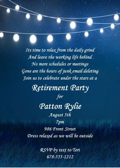 100+ Retirement Party Invitations - guests can not resist responding to ...