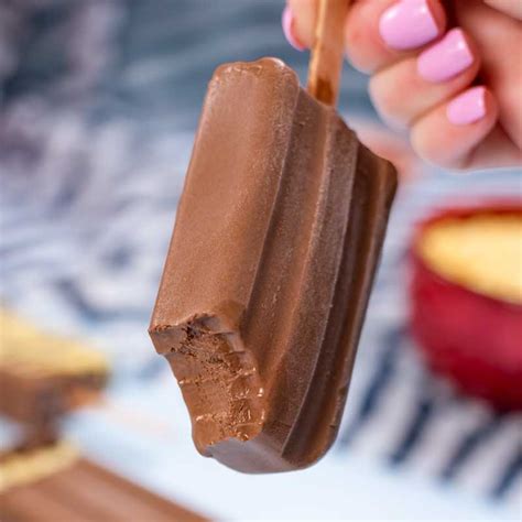 Keto Chocolate Ice Cream Bars Recipe - My Keto Kitchen