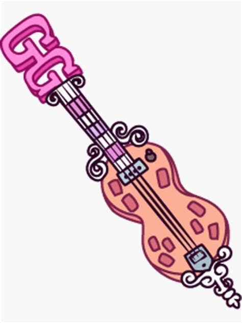 "SpongeBob Goofy Goober Rock Guitar" Sticker for Sale by joeoles ...