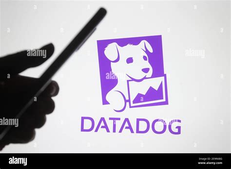 Ukraine. 4th Feb, 2021. In this photo illustration a Datadog logo is ...