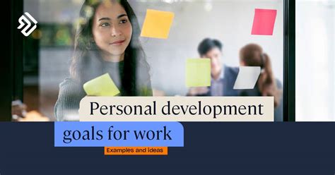 Personal Development Goals for Work | Examples & Ideas