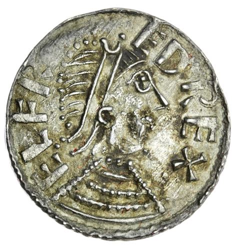 14 - Danelaw, in the name of Alfred (c. 885-895), Penny, in the style...