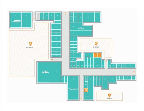 Leeds Shopping Centre Map