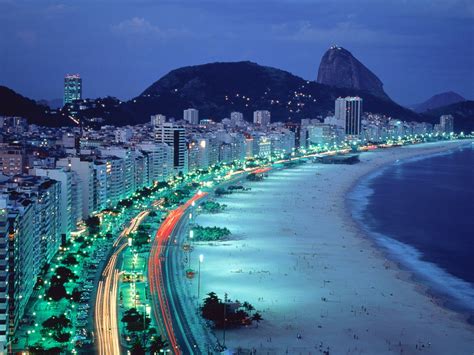 The most beautiful places on earth: Copacabana beach - Rio de Janeiro ...