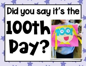 100th Day Glasses Kid Craft by Blue Skies with Jennifer White | TPT