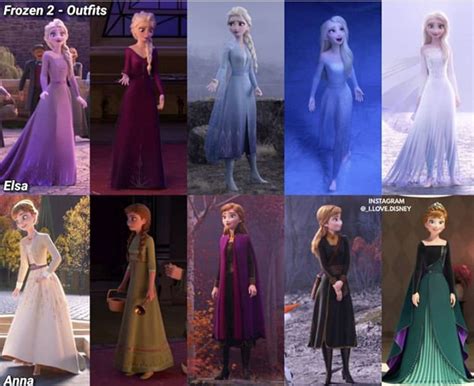 Anna Frozen Outfits