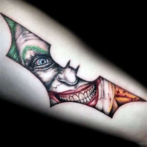 91 Awesome Joker Tattoos for Men [2024 Inspiration Guide] | Joker ...