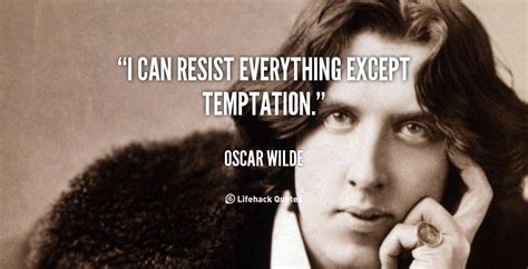 Oscar Wilde Quotes On Temptation. QuotesGram