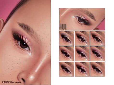 The Sims Resource - Glitter Eyeshadow | N171