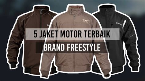 5 REKOMENDASI JAKET MOTOR WATERPROOF FREESTYLE TERBAIK 2023 - YouTube