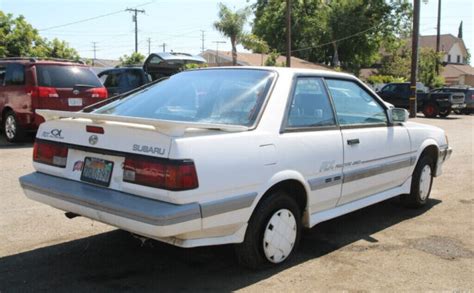 Rare Turbo Coupe: 1987 Subaru RX | Barn Finds