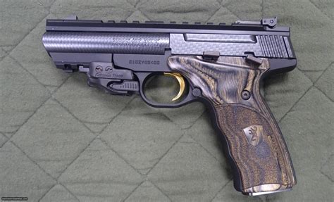 Browning buck mark pistol with laser