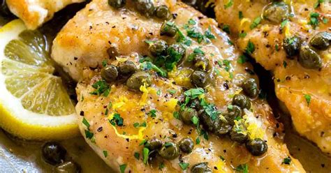 Chicken Piccata with Lemon Caper Sauce | Recipe | Chicken piccata, Easy ...