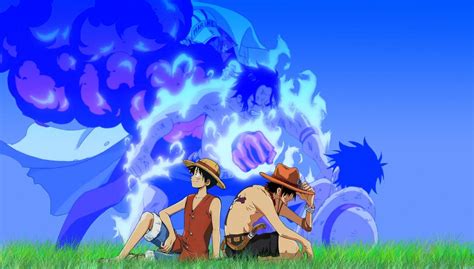 One Piece Luffy And Ace Wallpapers - Wallpaper Cave