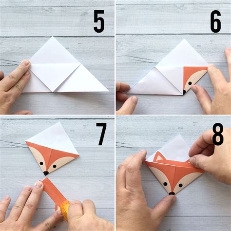 Corner Bookmark Template