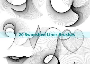 28 Curved Lines Photoshop Brushes | Photoshop Free Download ...