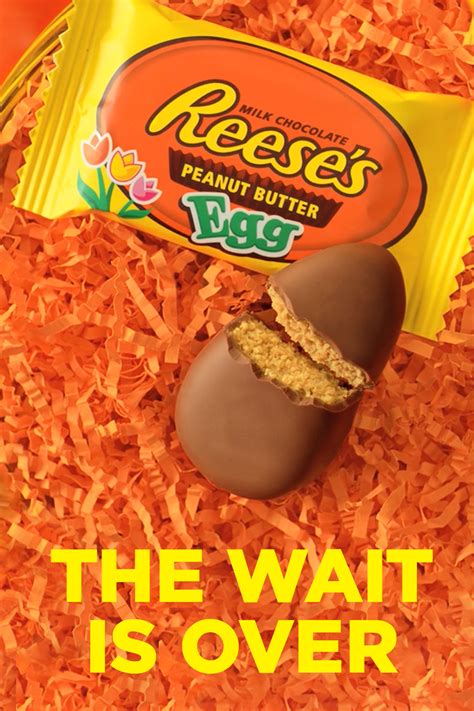 REESE’S Peanut Butter Eggs are here! The perfect combination of peanut ...