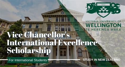 Vice Chancellor's International Excellence Scholarship at Victoria ...