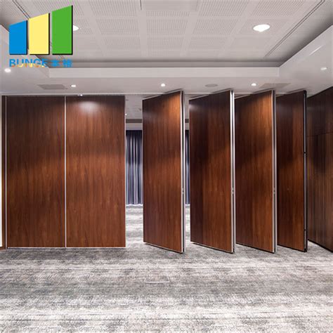 Temporary Soundproof Movable Wall Partitions for Auditorium - Movable ...