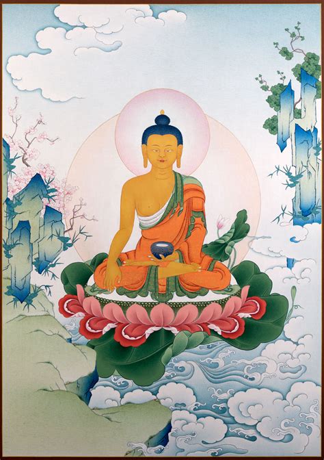 Buddha Shakyamuni II (Art Print) - Enlightenment - Dakini As Art