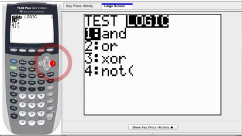 Graphing Calculator - Boolean Logic Intro - YouTube