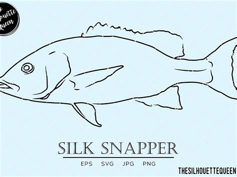 Silk Snapper vector cut files by Loveleen Kaur on Dribbble