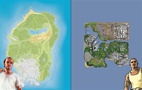 Los Santos Gta V Map