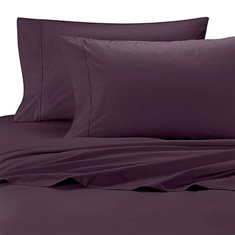 Wamsutta; Cool Touch Percale Egyptian Cotton Queen Fitted Sheet set in ...