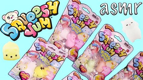 ASMR Squeesh Yum Jiggly Pals Jelly Squishy Toy Review - YouTube