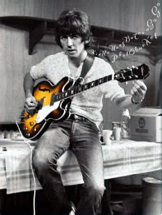 George HarrisOn 1966 EpiphOne Casino Color Splash BeatLes Photo by ...