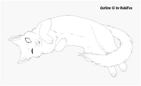 Cat Clipart Lying Down - Cat Laying Down Drawing , Free Transparent ...