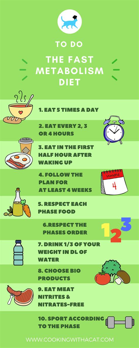 Fast Metabolism Diet Phase 1 Meal Map - Maping Resources