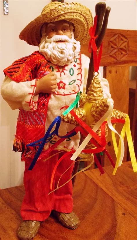 Mexican Santa Piñata | Mexican christmas decorations, Mexican christmas ...