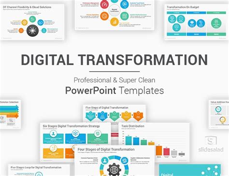 Digital Transformation PowerPoint Template - SlideSalad