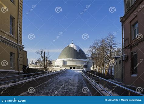 Moscow State Museum Planetarium. Russia. Editorial Stock Image - Image ...