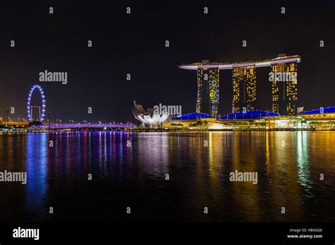 Singapore city skyline Stock Photo - Alamy