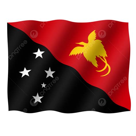 Papua New Guinea Flag Papua New Guinea Papua New Guinea Day Papua