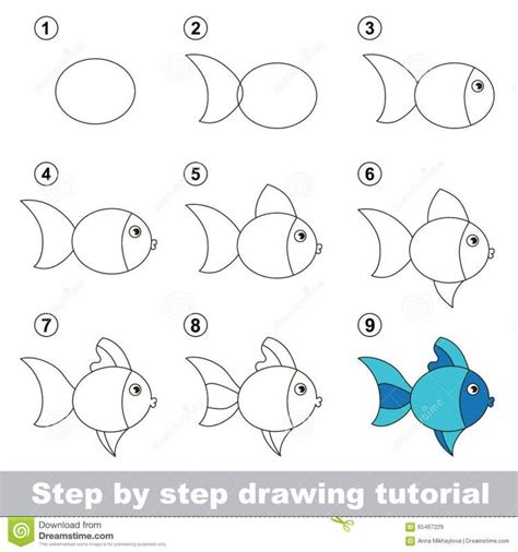 Fish Drawing Easy For Kids