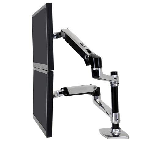 Ergotron LX Dual Stacking Arm for Up to 24 inch Display: Buy Online in ...