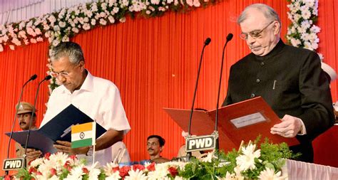 Pinarayi Vijayan sworn in as chief minister of Kerala - Times of Oman