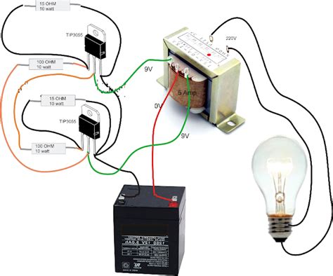 Simple Inverter Circuit Diagram - Electrical Blog