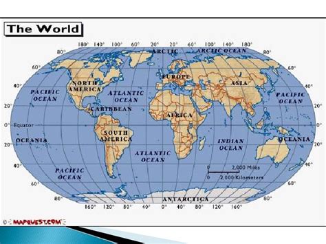 Ang globo at ang mapa