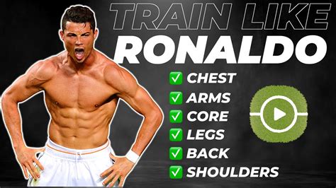 TRAINING LIKE CRISTIANO RONALDO | Full Workout/Strength Routine ...