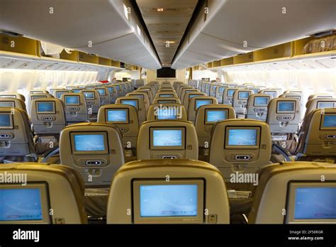 Jeddah, Saudi Arabia – February 17, 2018: Cabin of a Saudi Arabian ...