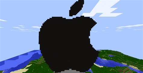 Apple logo Minecraft Project