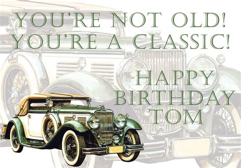 Popular Happy birthday antique car with Best Modified | Antique and ...