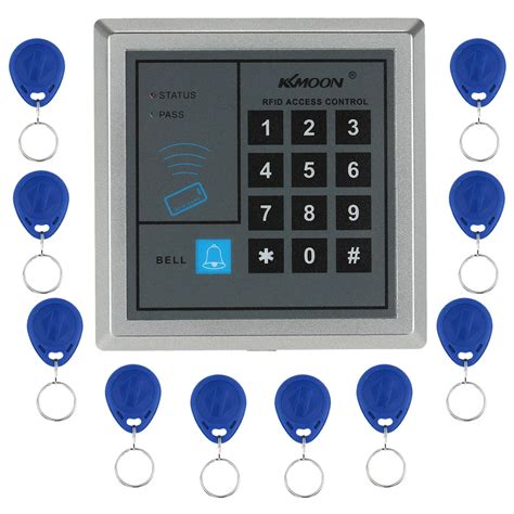 KKmoon 125KHz RFID Door Access Control System Home Security RFID ...